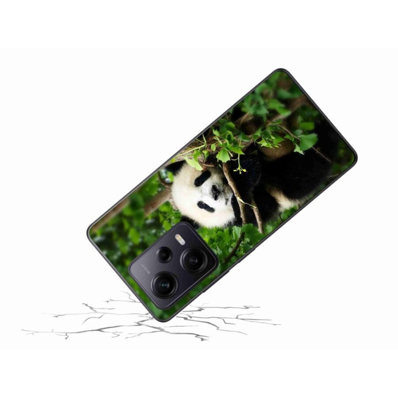 Gélový kryt mmCase na Xiaomi Redmi Note 12 Pro+ 5G - panda