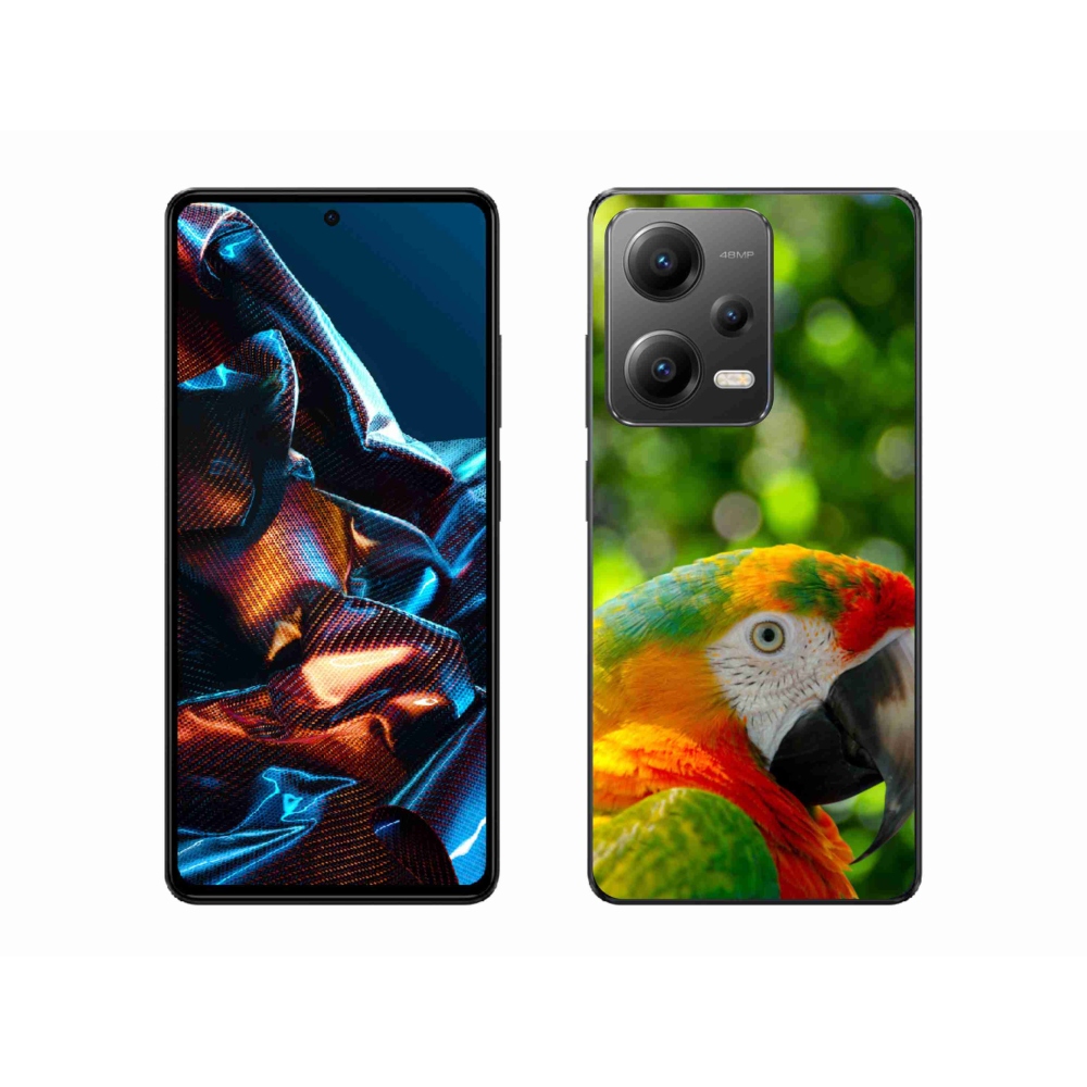 Gélový kryt mmCase na Xiaomi Redmi Note 12 Pre 5G - papagáj ara 3