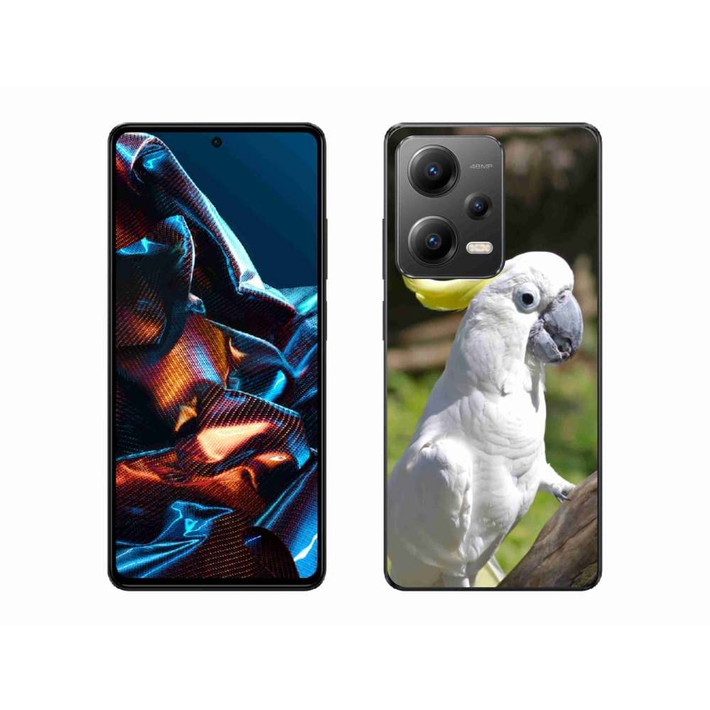 Gélový kryt mmCase na Xiaomi Redmi Note 12 Pre 5G - papagáj kakadu 2