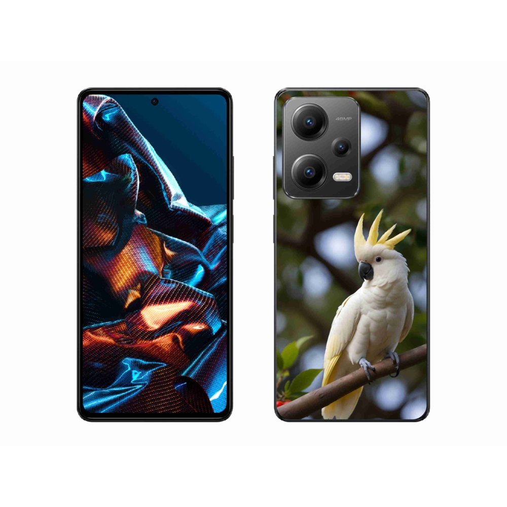 Gélový kryt mmCase na Xiaomi Redmi Note 12 Pro 5G - papagáj kakadu 3