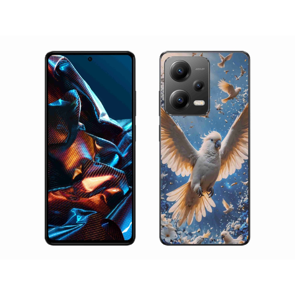 Gélový kryt mmCase na Xiaomi Redmi Note 12 Pre 5G - papagáj kakadu