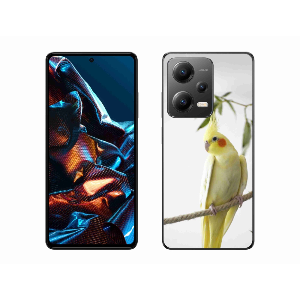 Gélový kryt mmCase na Xiaomi Redmi Note 12 Pre 5G - papagáj korela chocholatá