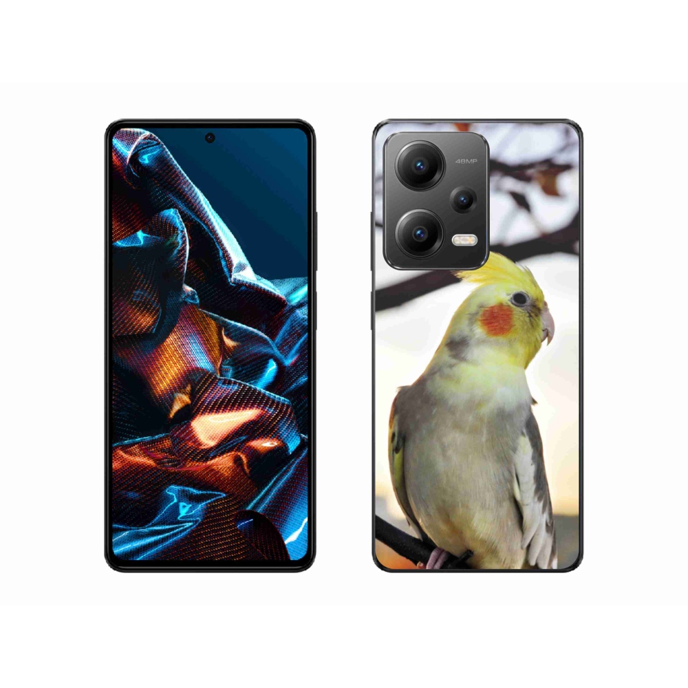 Gélový kryt mmCase na Xiaomi Redmi Note 12 Pre 5G - papagáj korela