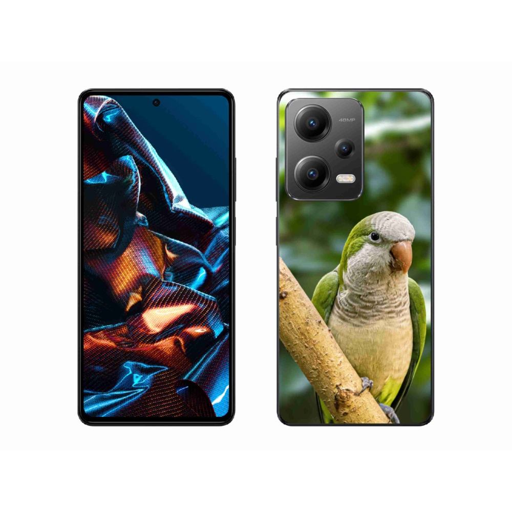 Gélový kryt mmCase na Xiaomi Redmi Note 12 Pre 5G - papagáj mníšok