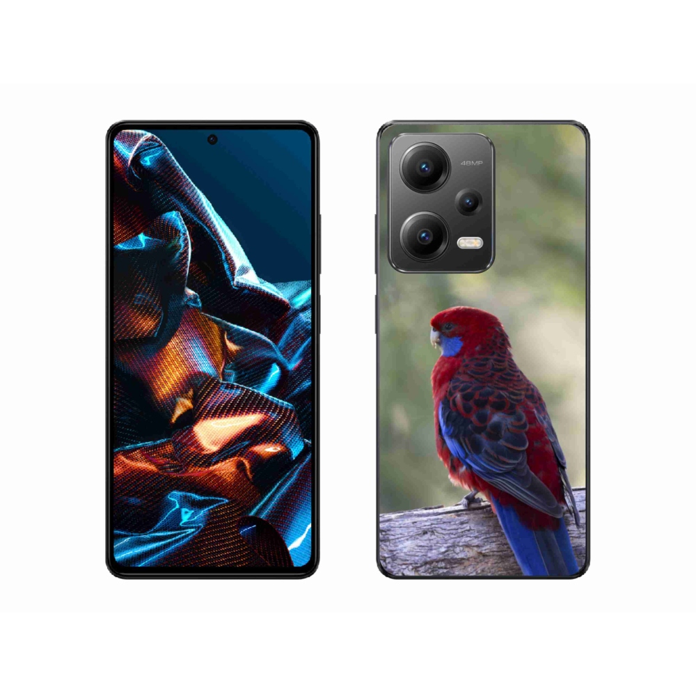 Gélový kryt mmCase na Xiaomi Redmi Note 12 Pre 5G - papagáj rosela