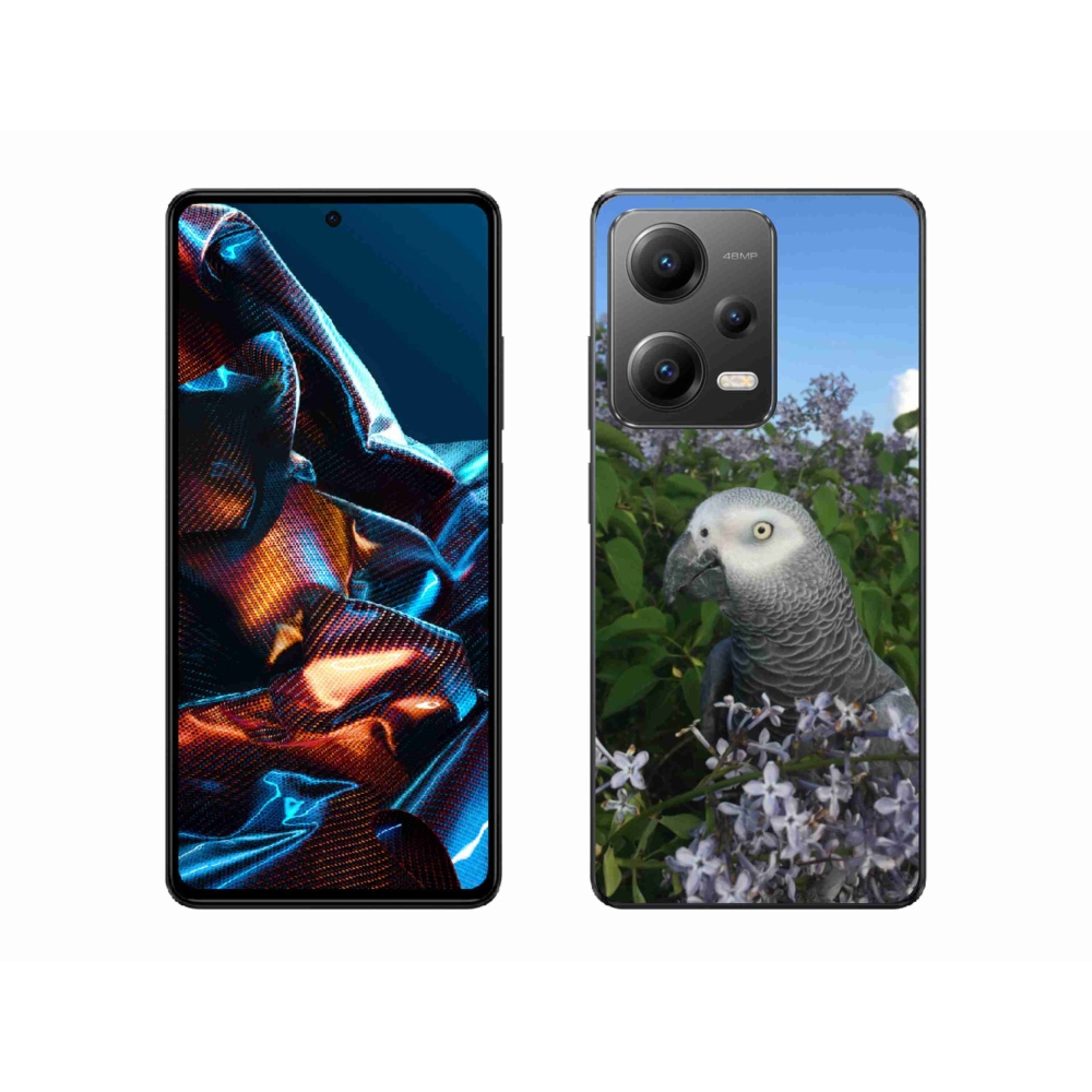 Gélový kryt mmCase na Xiaomi Redmi Note 12 Pre 5G - papagáj žako