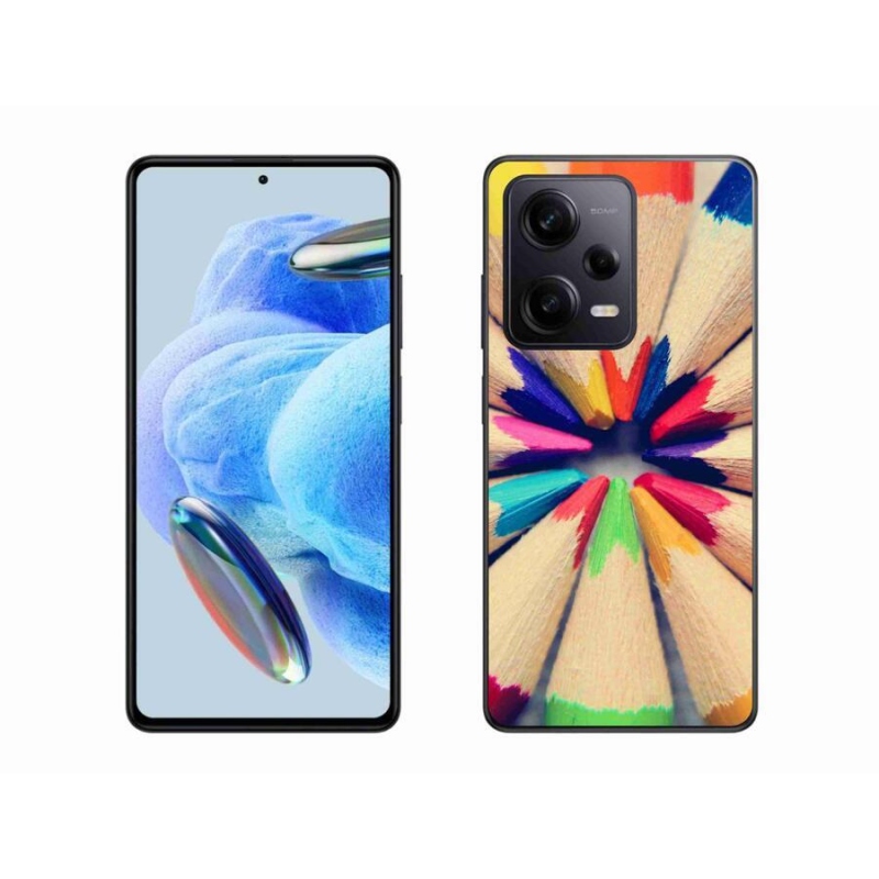 Gélový kryt mmCase na Xiaomi Redmi Note 12 Pro+ 5G - pastelky