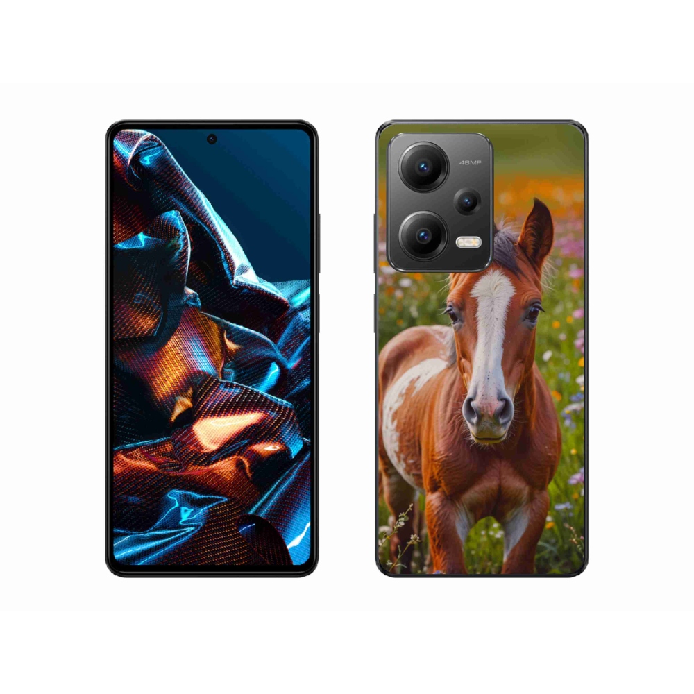Gélový kryt mmCase na Xiaomi Redmi Note 12 Pro 5G - roztomilé žriebä