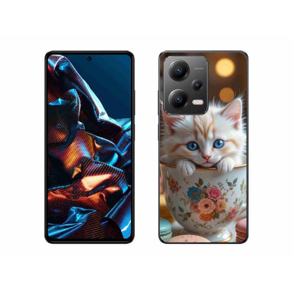 Gélový kryt mmCase na Xiaomi Redmi Note 12 Pre 5G - roztomilé mačiatko 6
