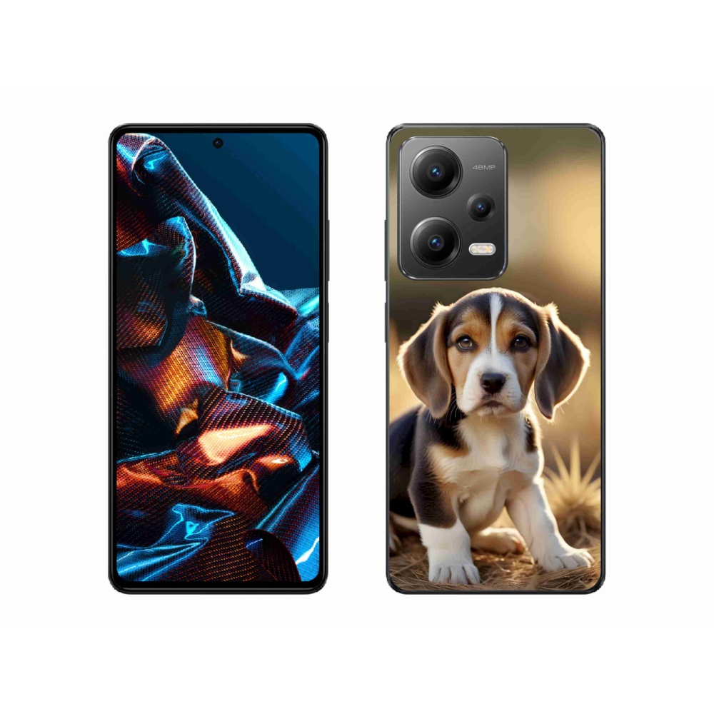Gélový kryt mmCase na Xiaomi Redmi Note 12 Pro 5G - roztomilý bígl