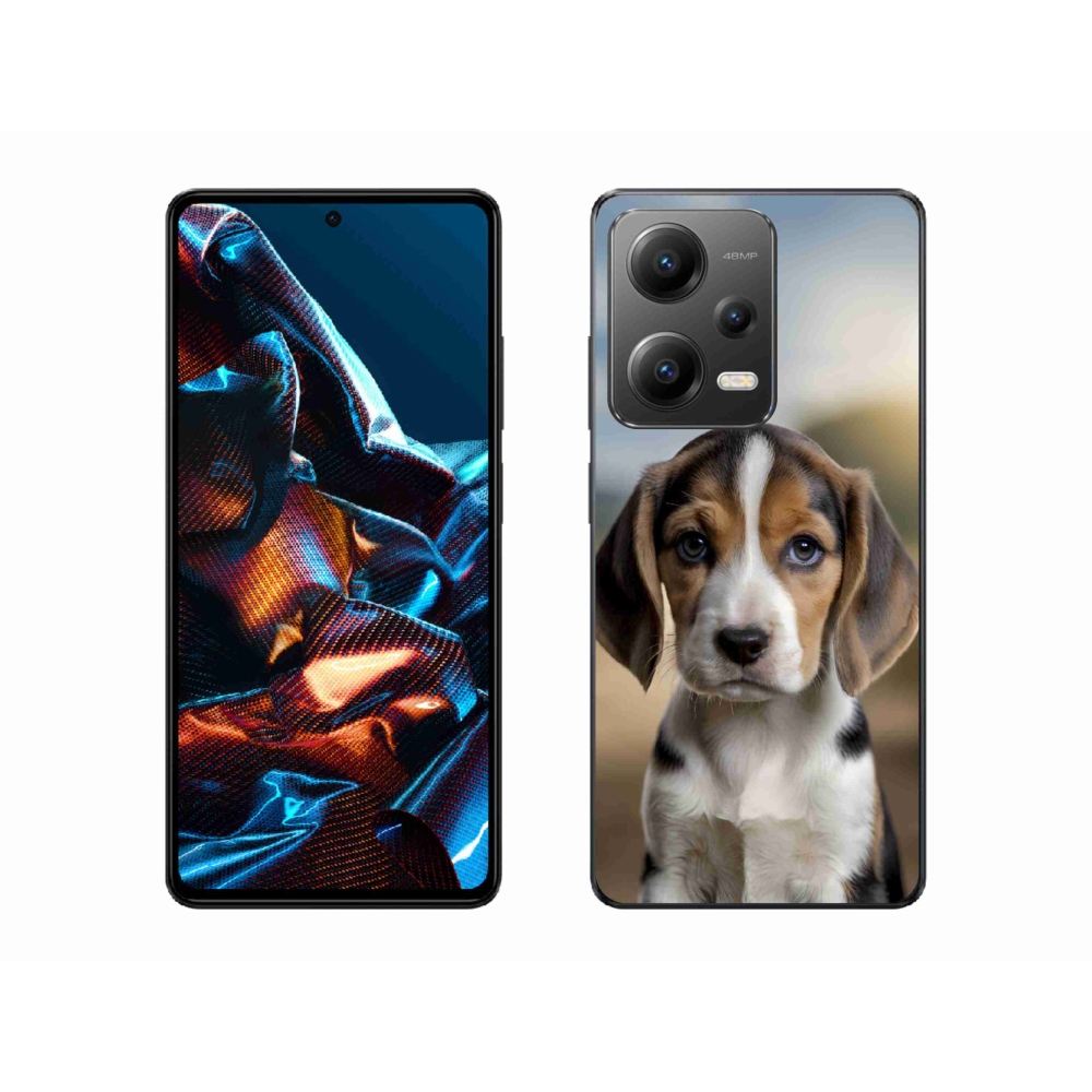 Gélový kryt mmCase na Xiaomi Redmi Note 12 Pro 5G - roztomilý bígl