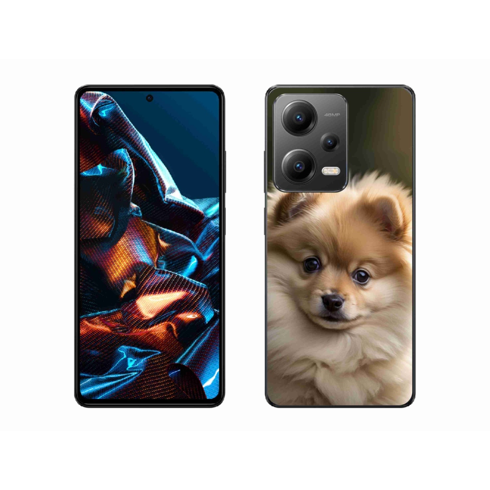 Gélový kryt mmCase na Xiaomi Redmi Note 12 Pre 5G - roztomilý pomeranian 2