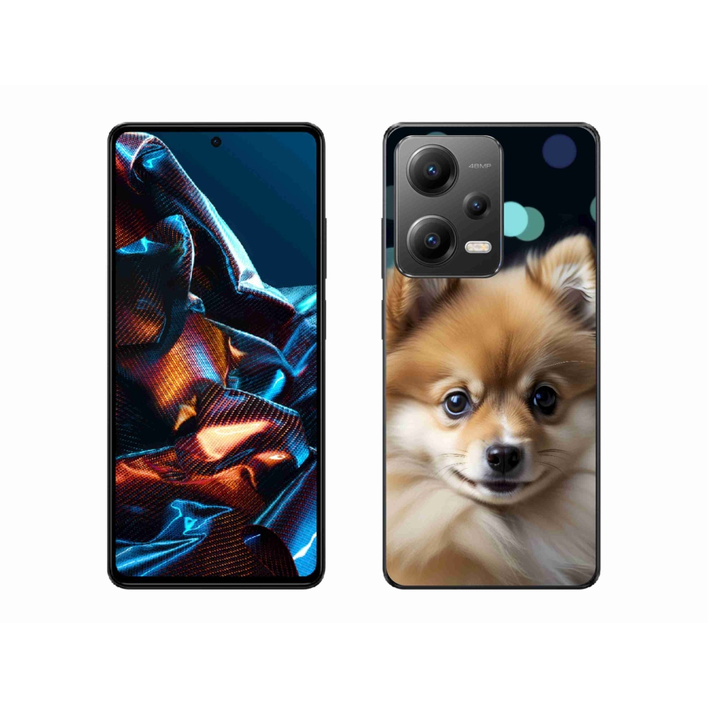 Gélový kryt mmCase na Xiaomi Redmi Note 12 Pre 5G - roztomilý pomeranian