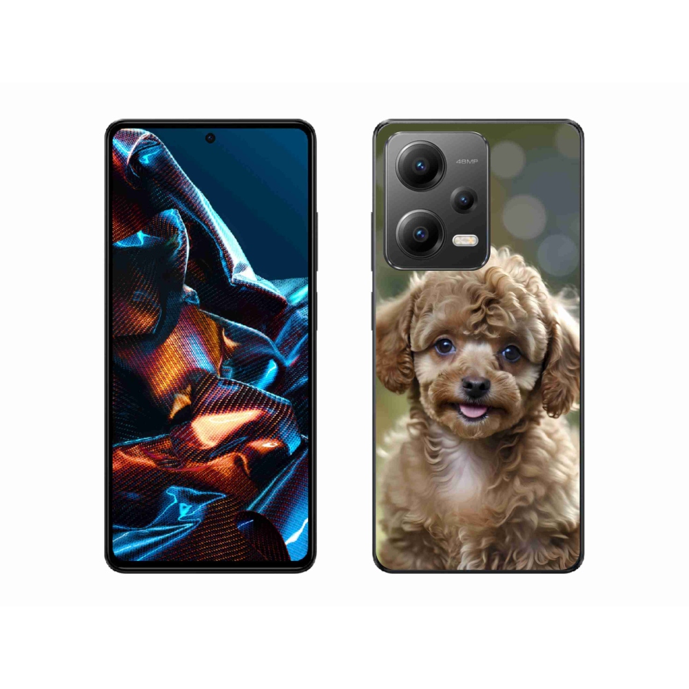 Gélový kryt mmCase na Xiaomi Redmi Note 12 Pre 5G - roztomilý pudel