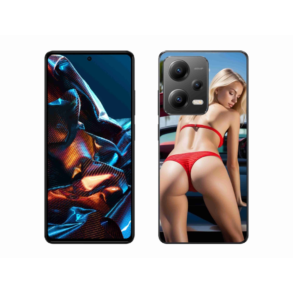 Gélový kryt mmCase na Xiaomi Redmi Note 12 Pre 5G - sexy žena 2