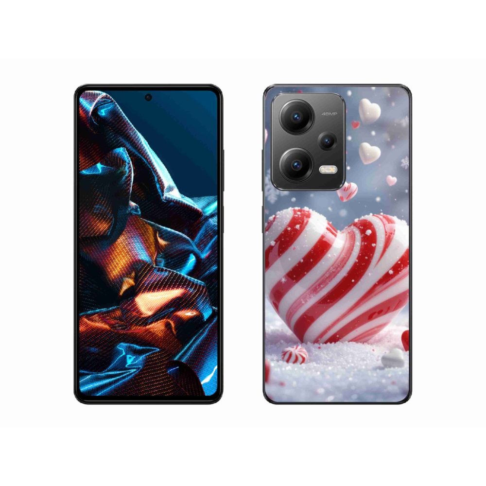 Gélový kryt mmCase na Xiaomi Redmi Note 12 Pre 5G - sladké srdce