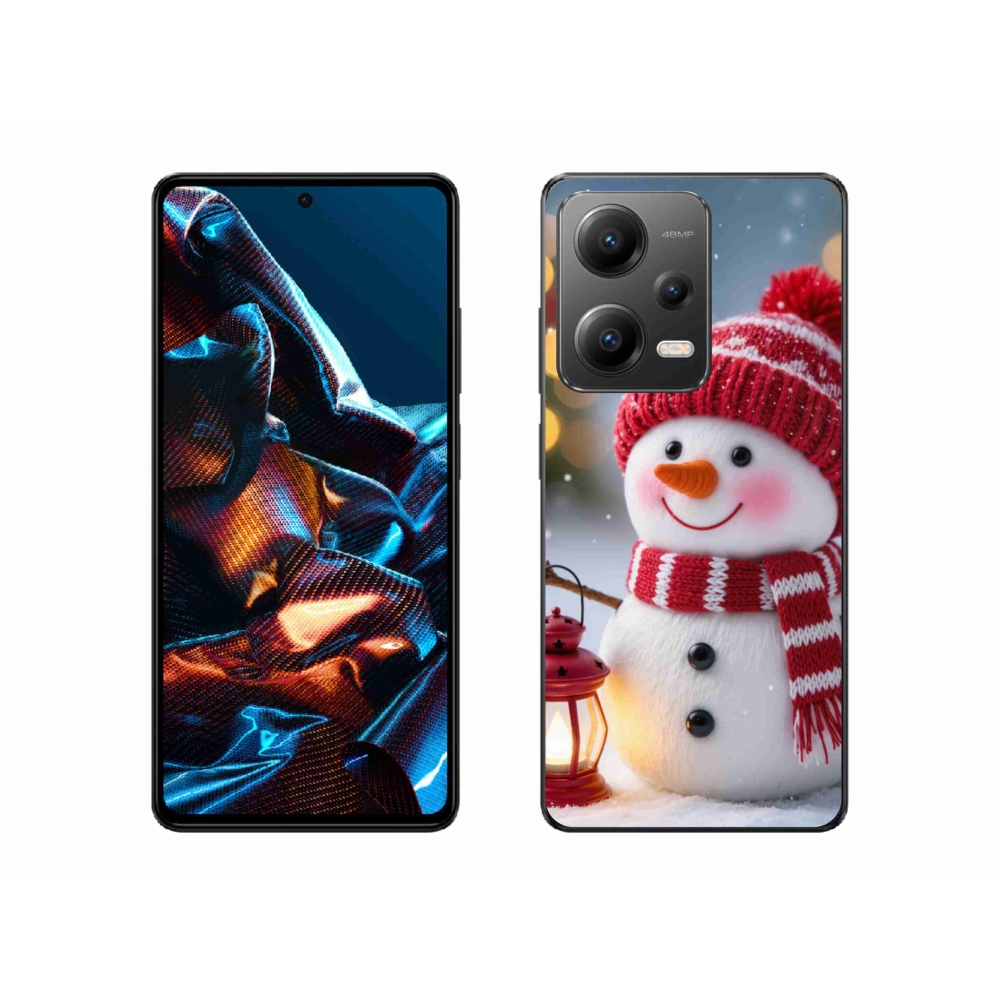 Gélový kryt mmCase na Xiaomi Redmi Note 12 Pro 5G - snehuliak 2