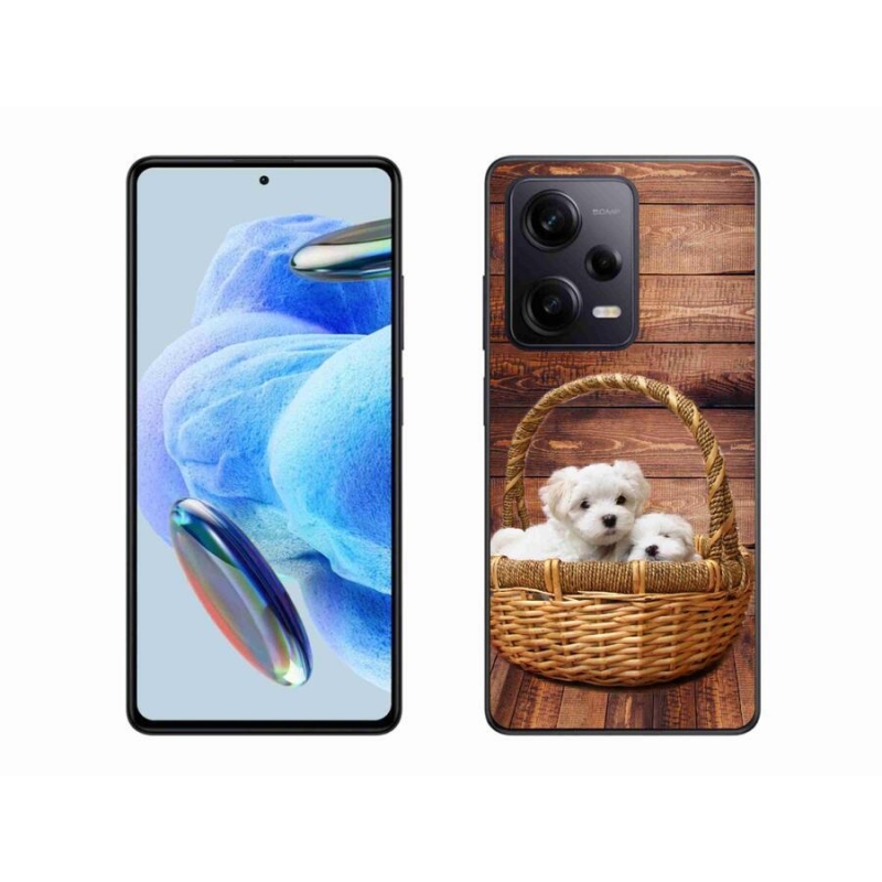 Gélový kryt mmCase na Xiaomi Redmi Note 12 Pro+ 5G - šteniatka