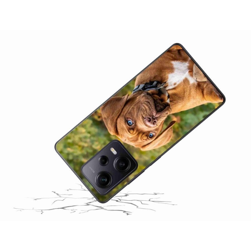 Gélový kryt mmCase na Xiaomi Redmi Note 12 Pro+ 5G - šteňa