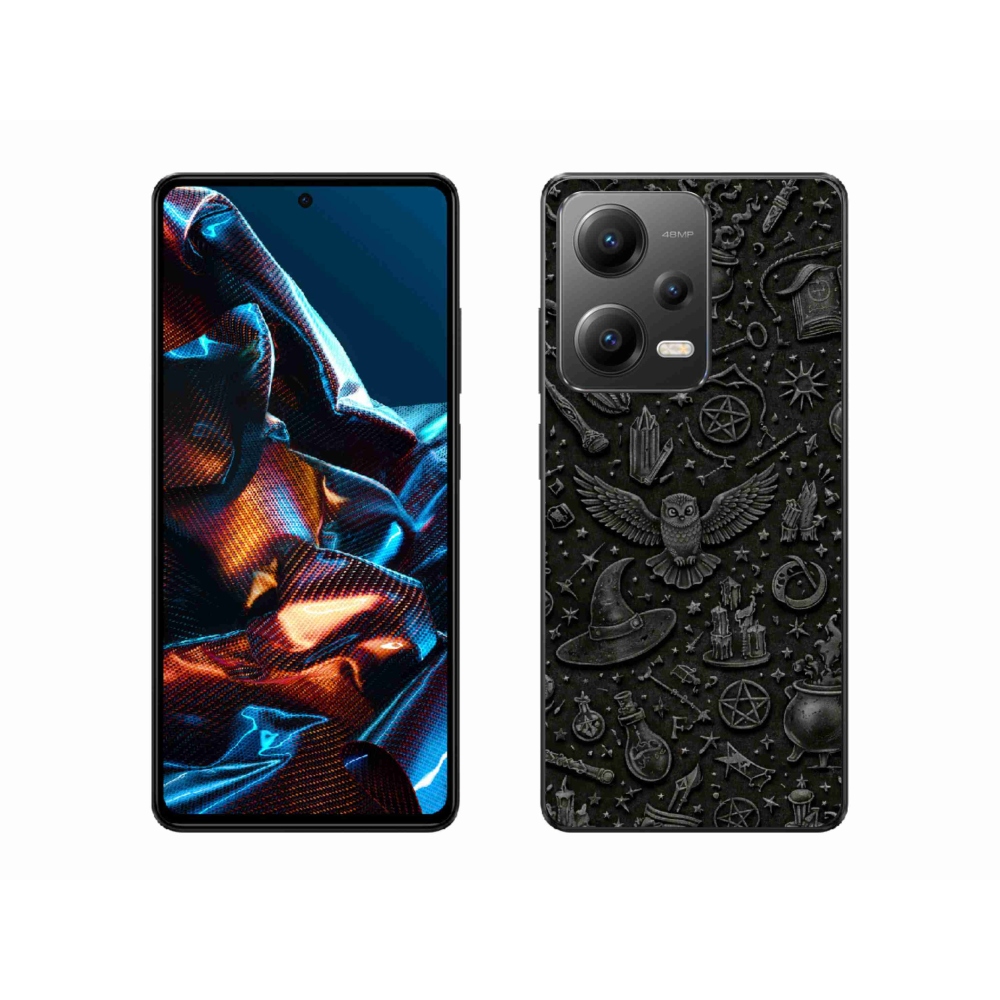 Gélový kryt mmCase na Xiaomi Redmi Note 12 Pro 5G - tmavý magický svet