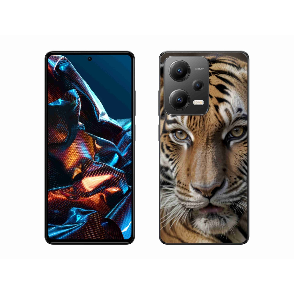 Gélový kryt mmCase na Xiaomi Redmi Note 12 Pro 5G - tigrie pohľad