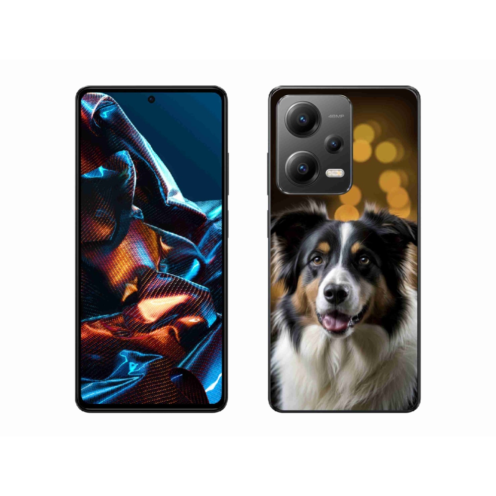Gélový kryt mmCase na Xiaomi Redmi Note 12 Pro 5G - usmievavý austrálsky ovčiak