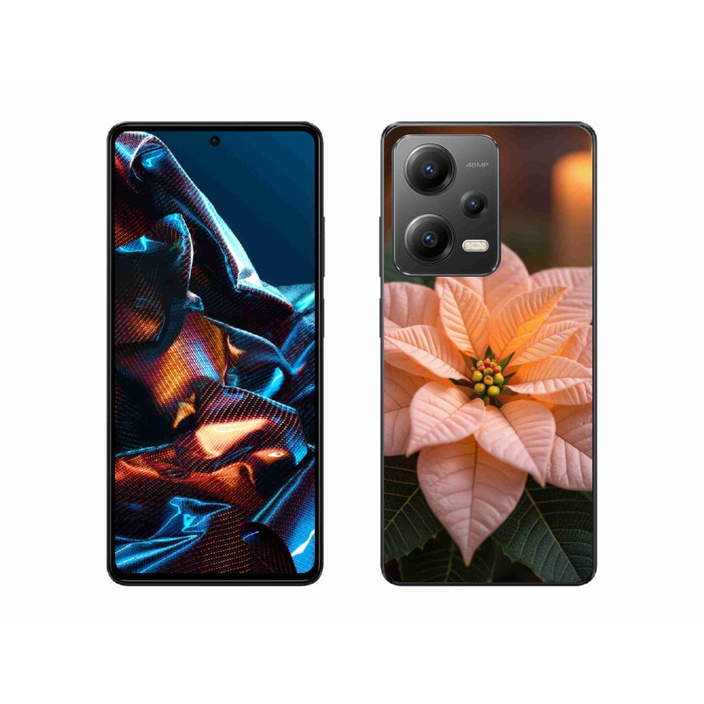 Gélový kryt mmCase na Xiaomi Redmi Note 12 Pre 5G - vianočná hviezda