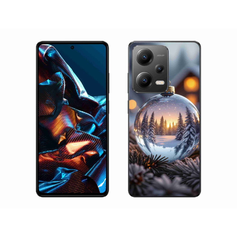 Gélový kryt mmCase na Xiaomi Redmi Note 12 Pre 5G - vianočná ozdoba
