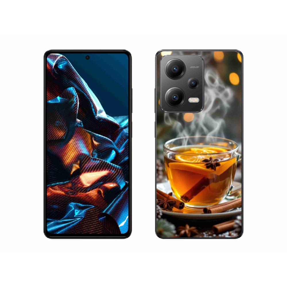 Gélový kryt mmCase na Xiaomi Redmi Note 12 Pre 5G - vianočný punč
