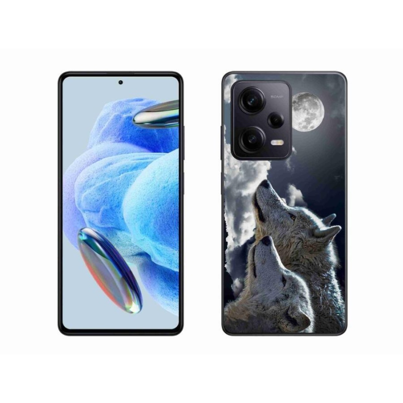 Gélový kryt mmCase na Xiaomi Redmi Note 12 Pro+ 5G - vlci