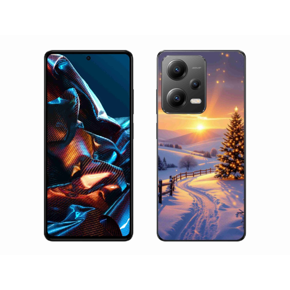 Gélový kryt mmCase na Xiaomi Redmi Note 12 Pre 5G - zimná krajina