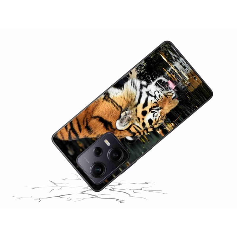 Gélový kryt mmCase na Xiaomi Redmi Note 12 Pro+ 5G - smädný tiger