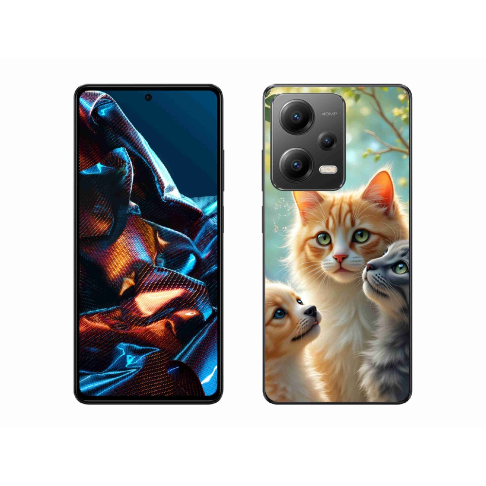 Gélový kryt mmCase na Xiaomi Redmi Note 12 Pre 5G - zvieracie priateľstvo 2