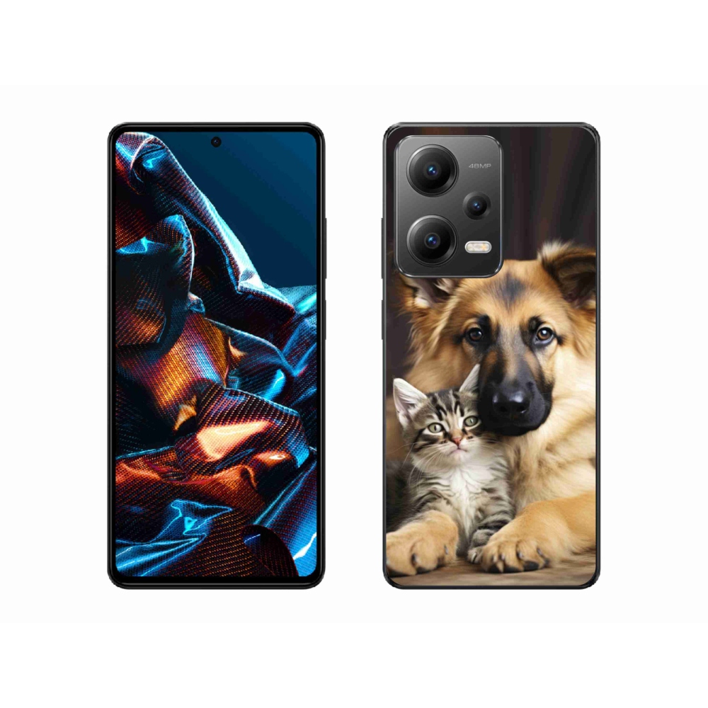 Gélový kryt mmCase na Xiaomi Redmi Note 12 Pre 5G - zvieracie priateľstvo