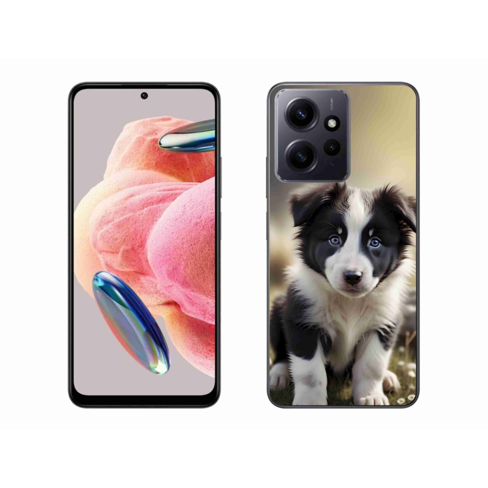 Gélový kryt mmCase na Xiaomi Redmi Note 12 - roztomilá border kólia