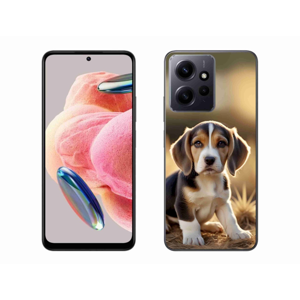 Gélový kryt mmCase na Xiaomi Redmi Note 12 - roztomilý bígl