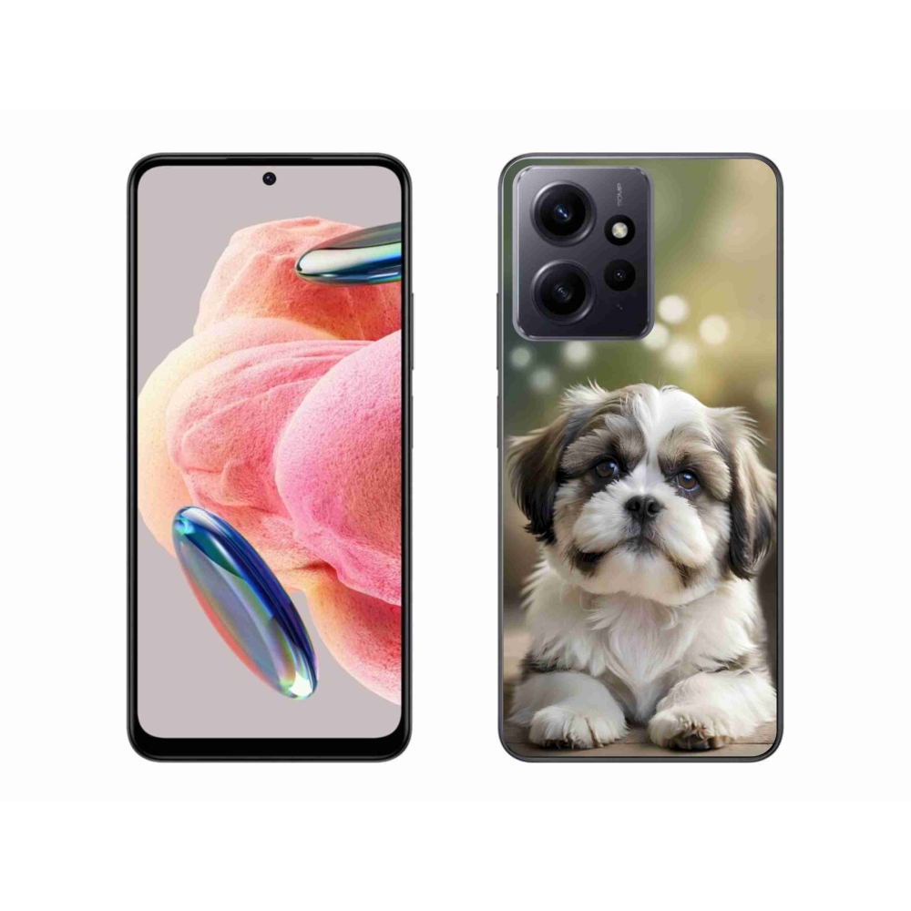 Gélový kryt mmCase na Xiaomi Redmi Note 12 - roztomilý shih-tzu