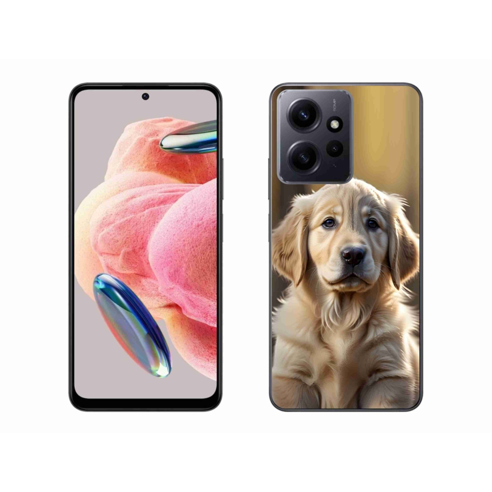 Gélový kryt mmCase na Xiaomi Redmi Note 12 - roztomilý zlatý retriever