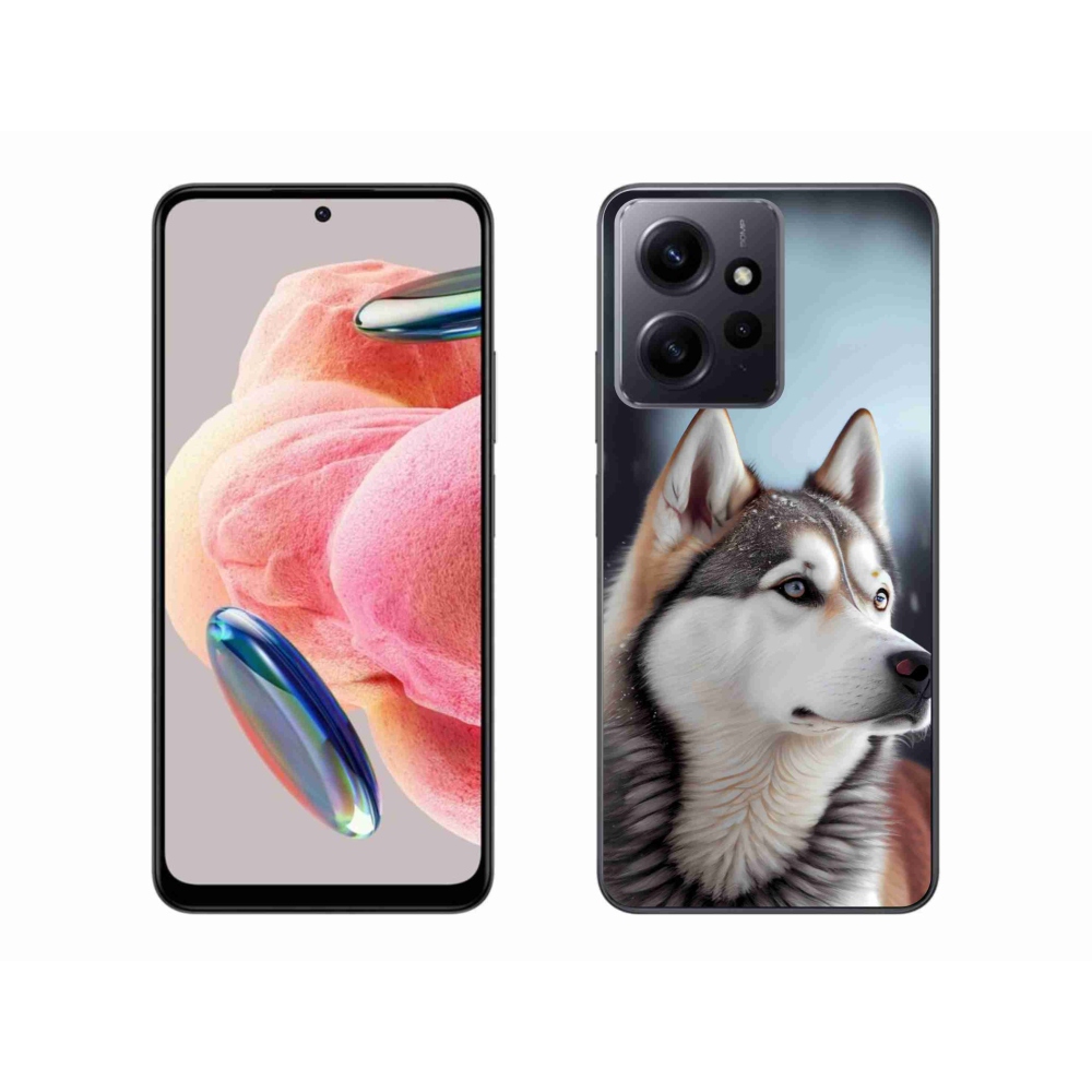 Gélový kryt mmCase na Xiaomi Redmi Note 12 - sibírsky husky