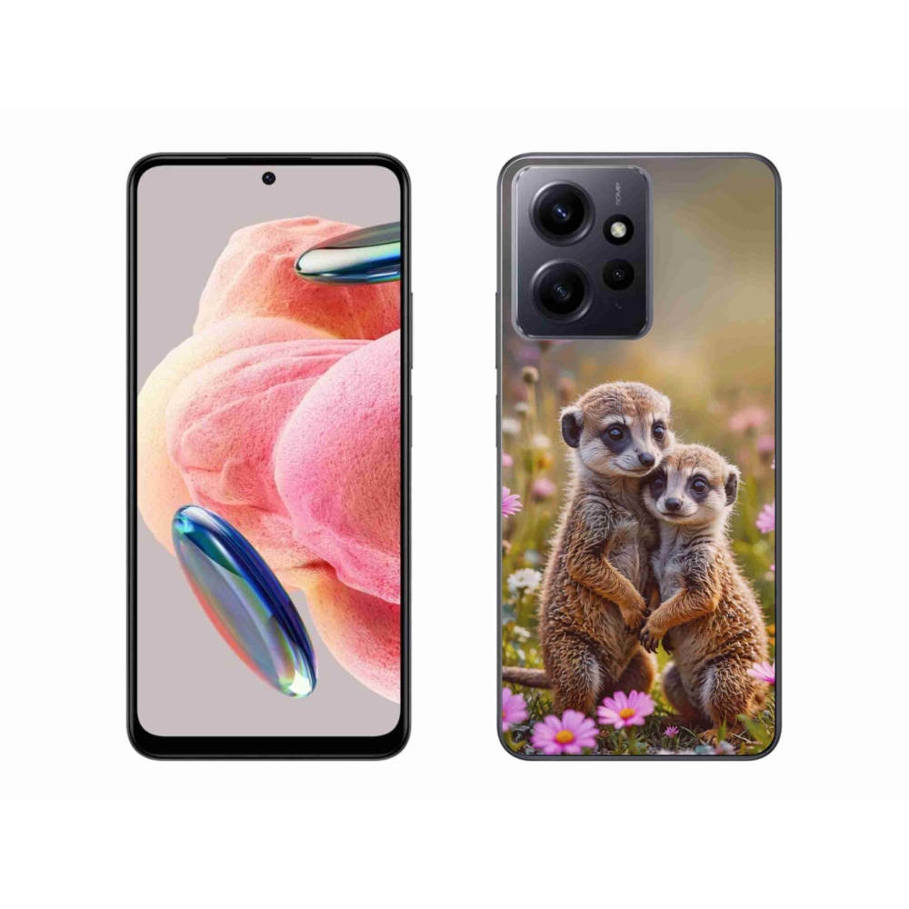 Gélový kryt mmCase na Xiaomi Redmi Note 12 - surikatí duo