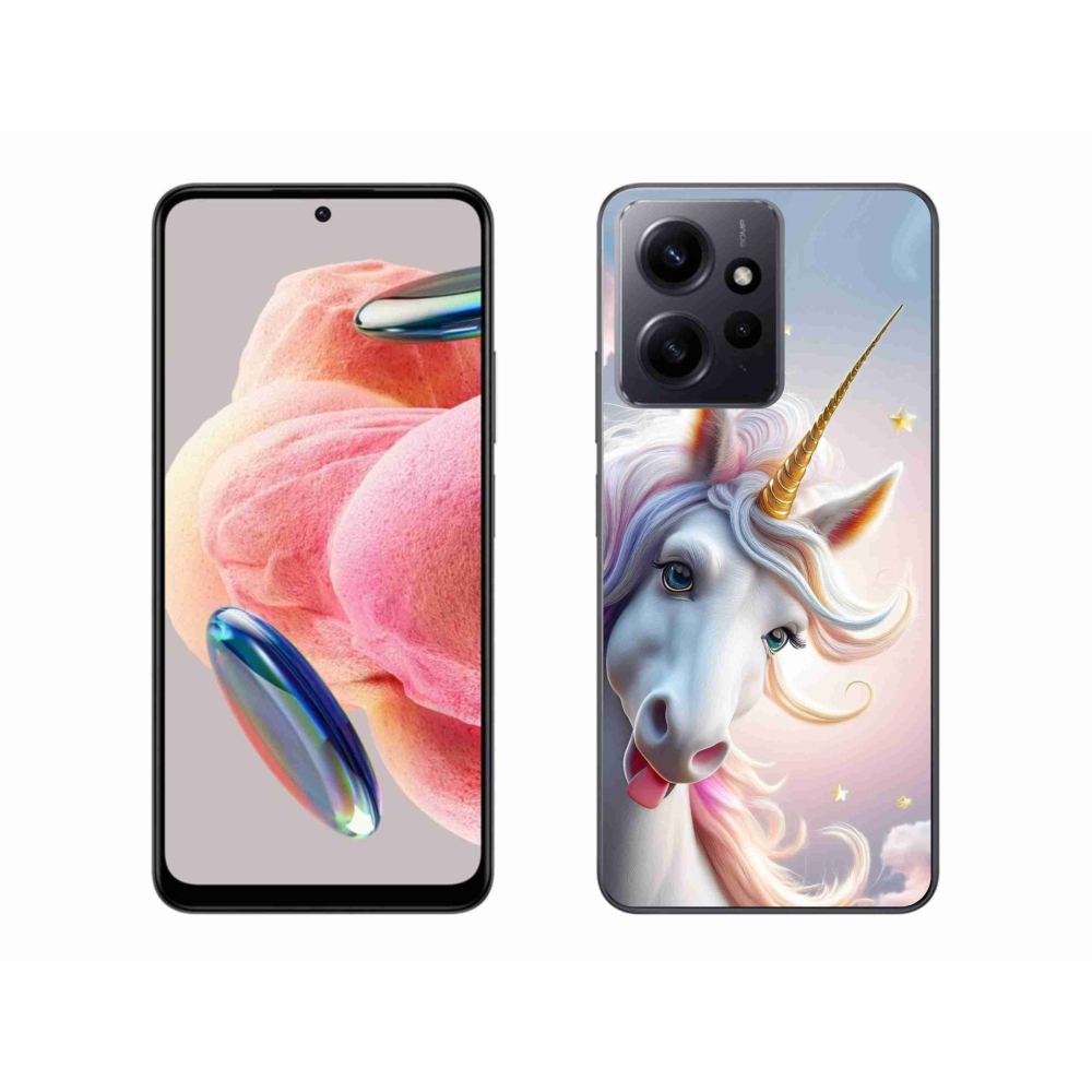 Gélový kryt mmCase na Xiaomi Redmi Note 12 - veselý jednorožec