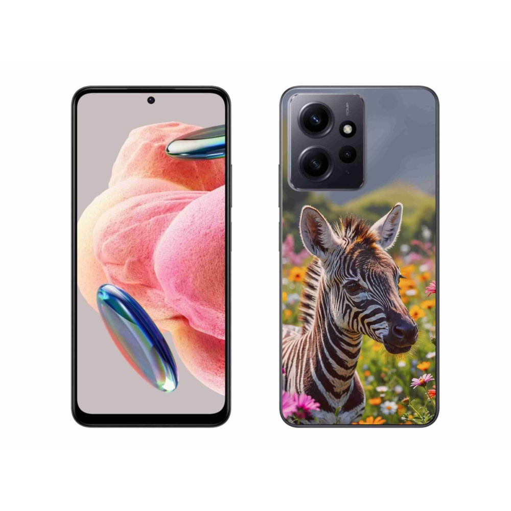 Gélový kryt mmCase na Xiaomi Redmi Note 12 - zebra na lúke