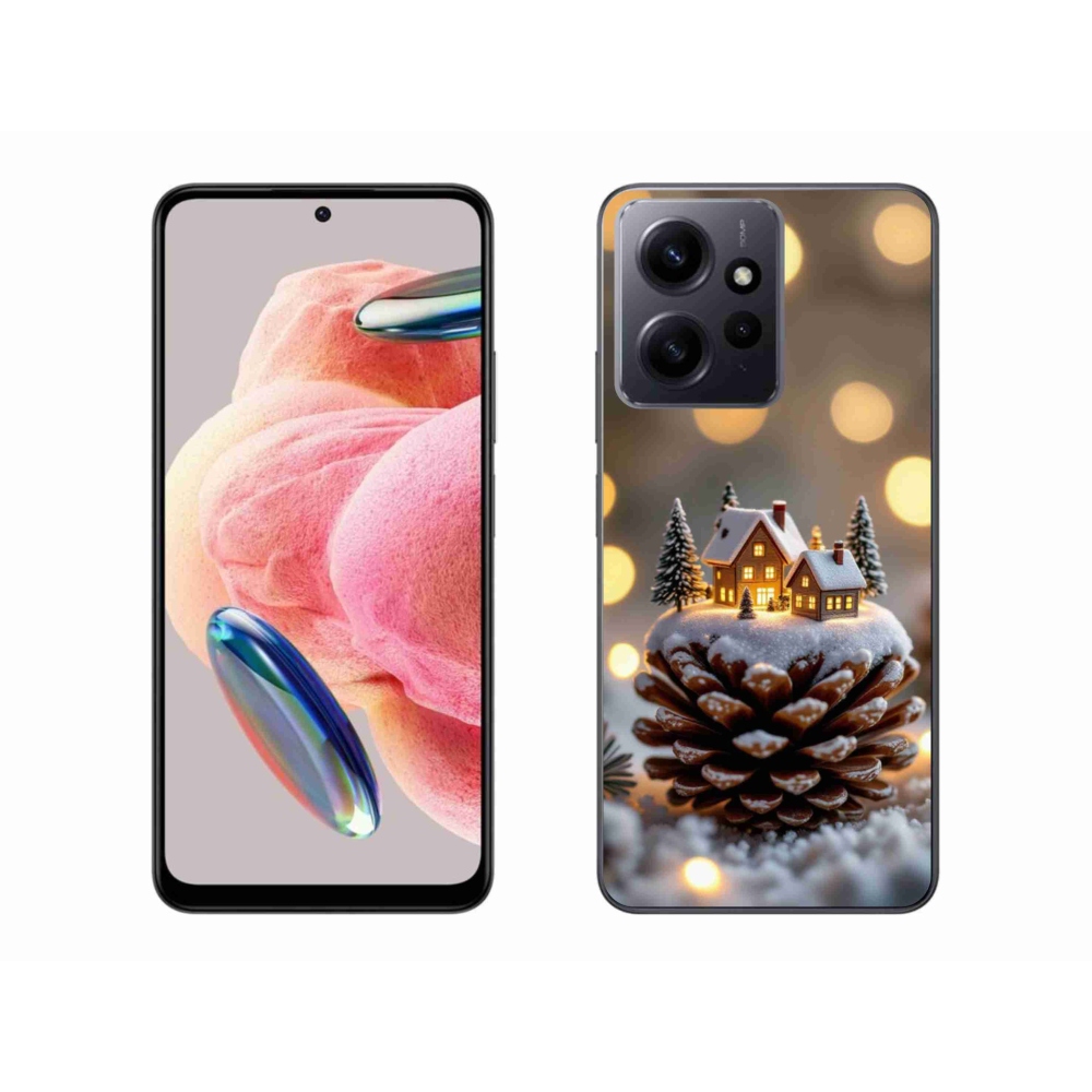 Gélový kryt mmCase na Xiaomi Redmi Note 12 - zimná dedinka