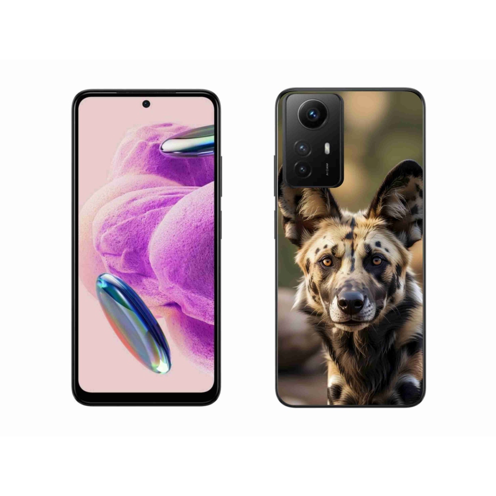 Gélový kryt mmCase na Xiaomi Redmi Note 12S - africký divoký pes