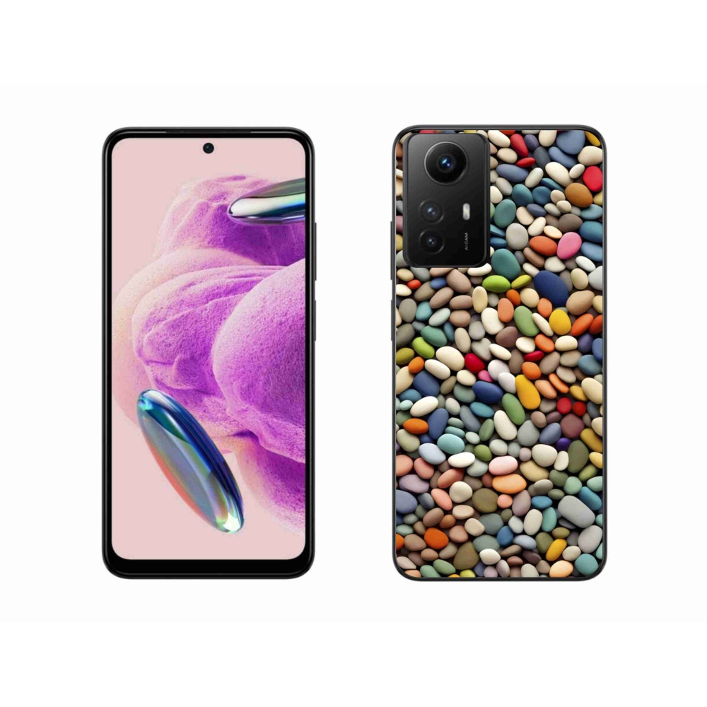 Gélový kryt mmCase na Xiaomi Redmi Note 12S - farebné kamienky 2