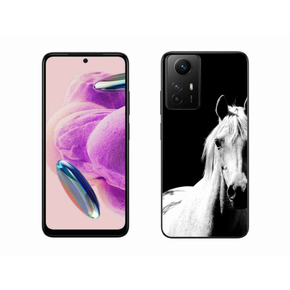 Gélový kryt mmCase na Xiaomi Redmi Note 12S - biely kôň 5