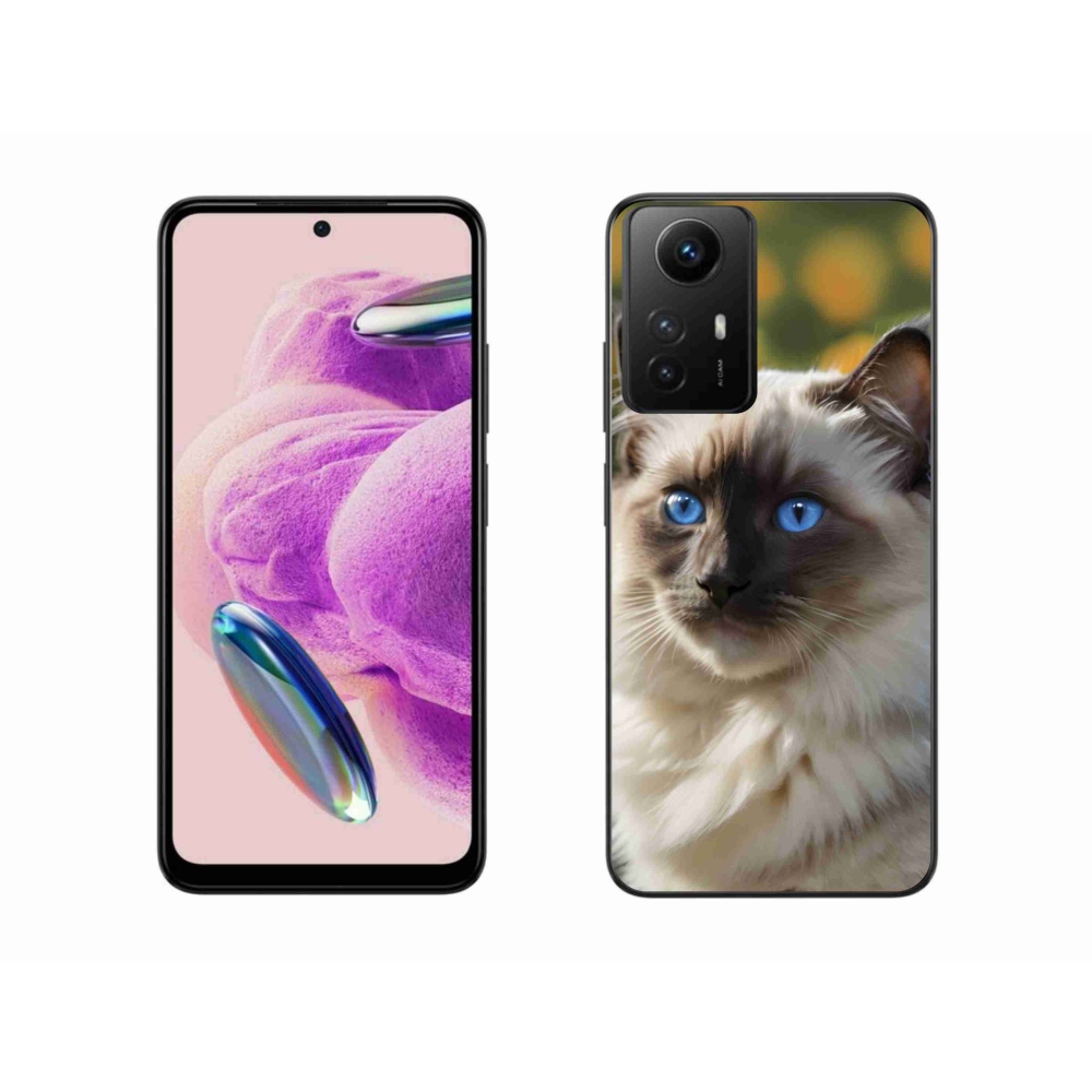 Gélový kryt mmCase na Xiaomi Redmi Note 12S - biely ragdoll