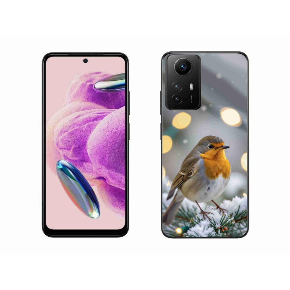 Gélový kryt mmCase na Xiaomi Redmi Note 12S - červienka v zime