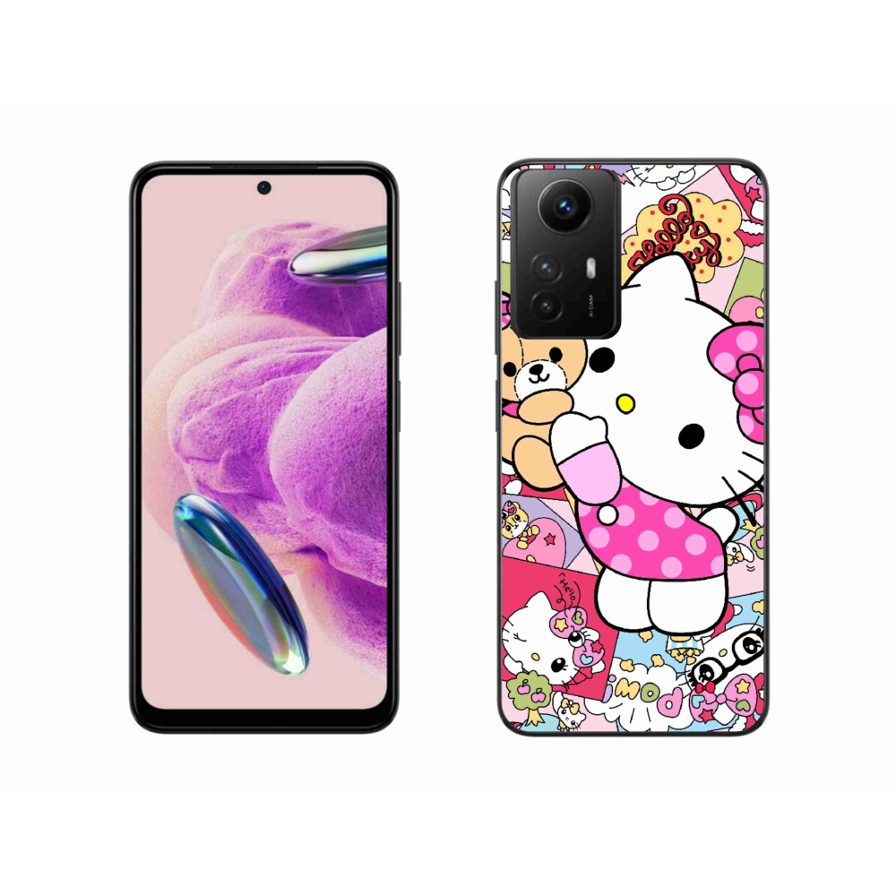Gélový kryt mmCase na Xiaomi Redmi Note 12S - cute kitty