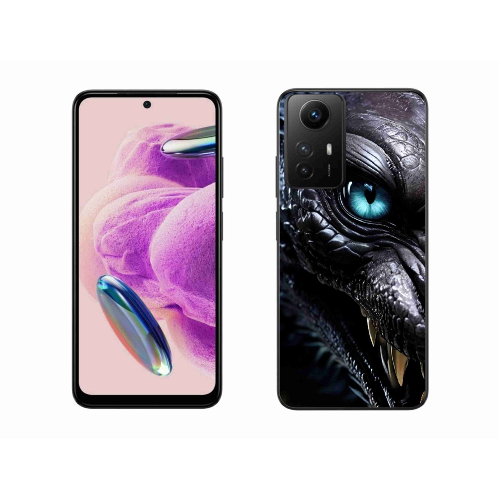 Gélový kryt mmCase na Xiaomi Redmi Note 12S - dračí pohľad